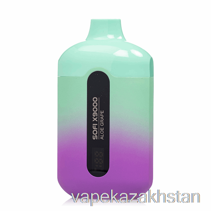 Vape Disposable SOFI X9000 Smart Disposable Aloe Grape